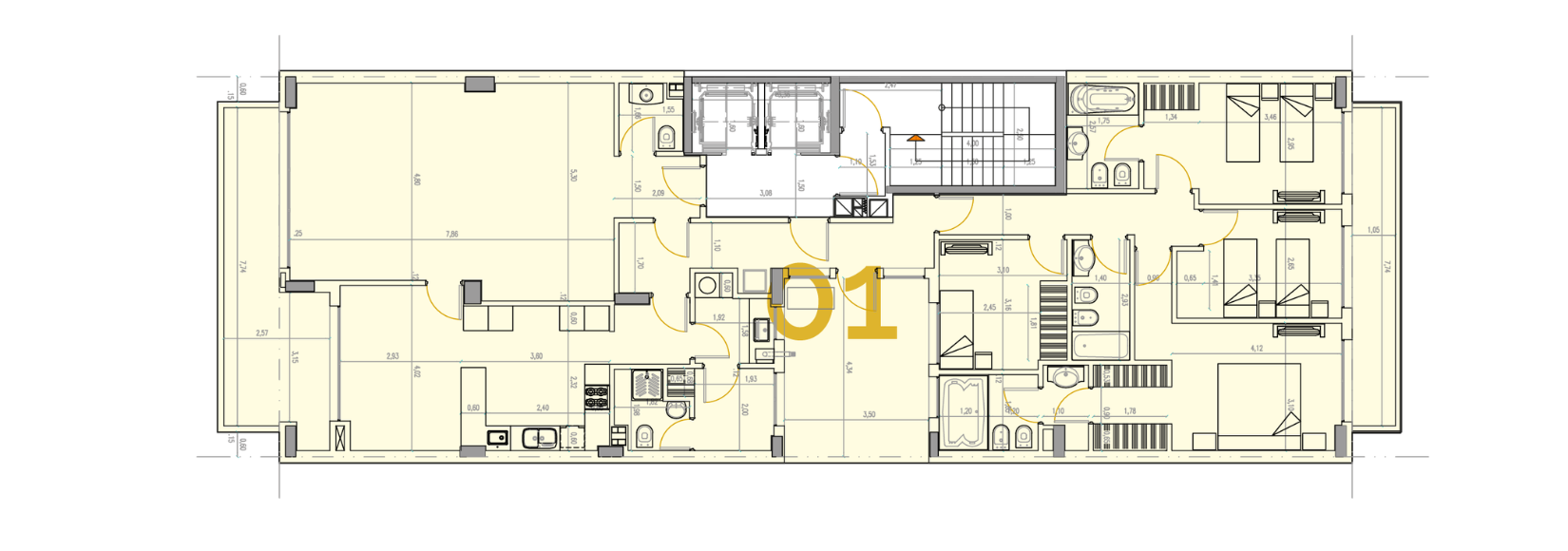 Planos Milenium Tower - 05