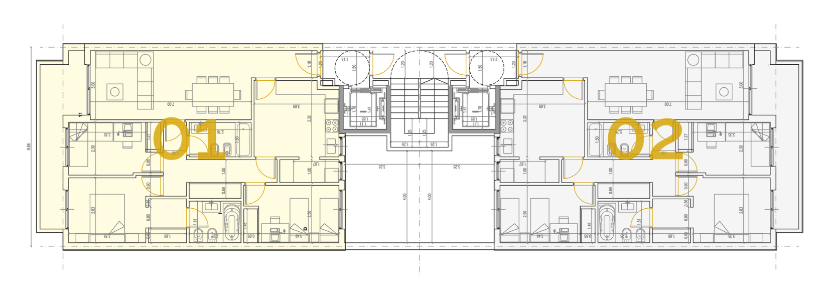 Planos Milenium Tower - 07